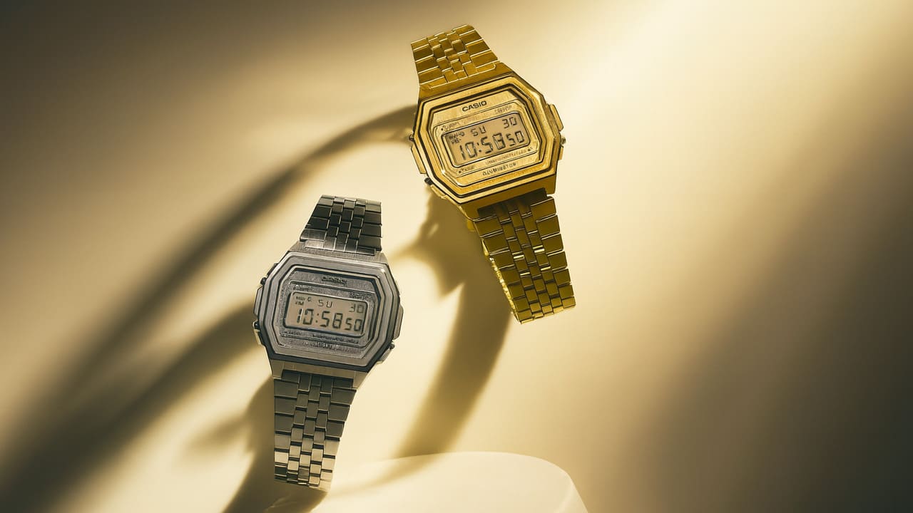 Casio Hadirkan Kembali 2 Jam Tangan Model Vintage Terbaru A1000A-7 dan A1000A-9