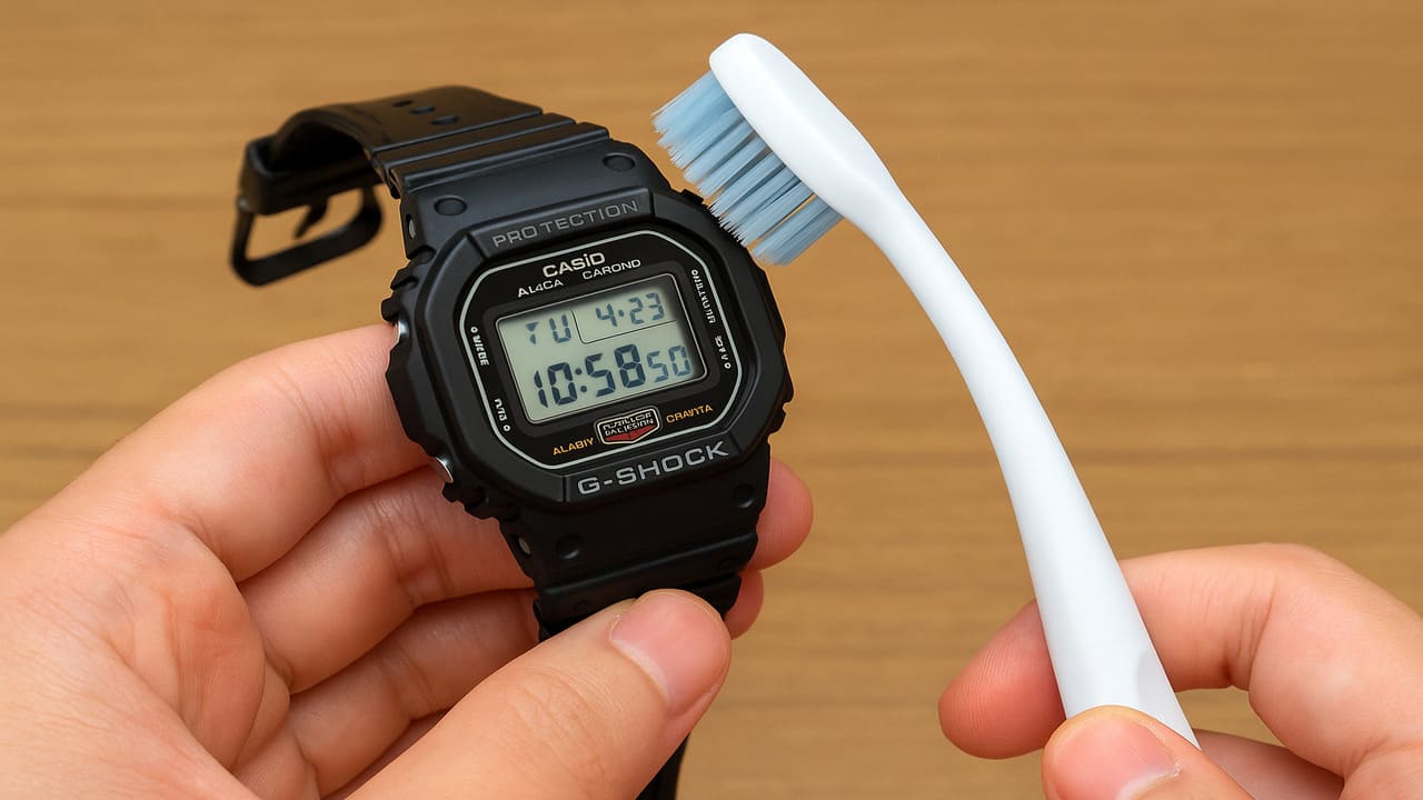 Tips Ampuh Membersihkan Jam Tangan G‑Shock Hitam agar Terlihat Seperti Baru Lagi