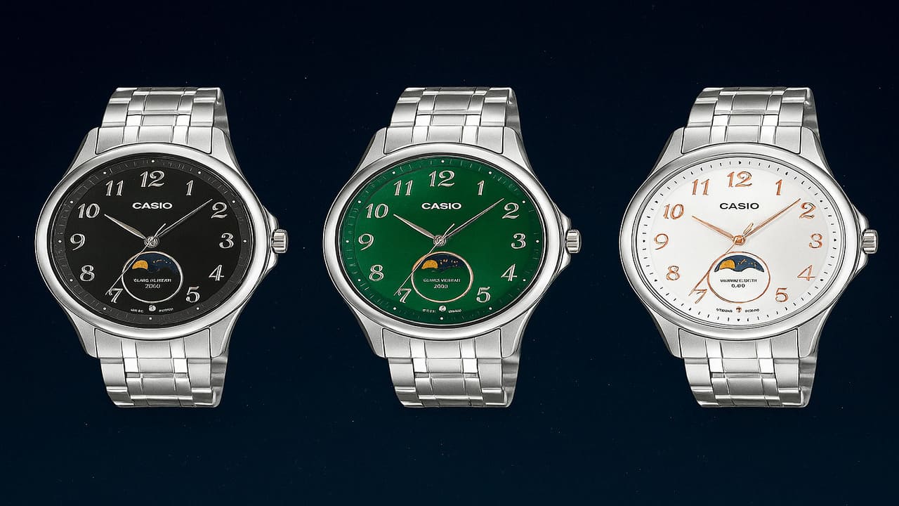 Casio Rilis Jam Tangan Dengan Seri Moon Phase MTP-M110D