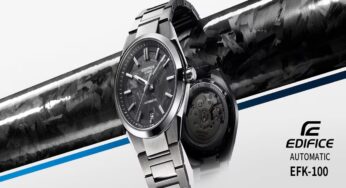 Casio Edifice EFK-100: Jam Mekanik Pertama Casio dengan Desain Sporty