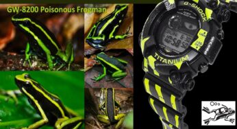 Desain Katak Beracun, Casio G-Shock Frogman Poison Dart Jadi Buruan Para Kolektor Jam!