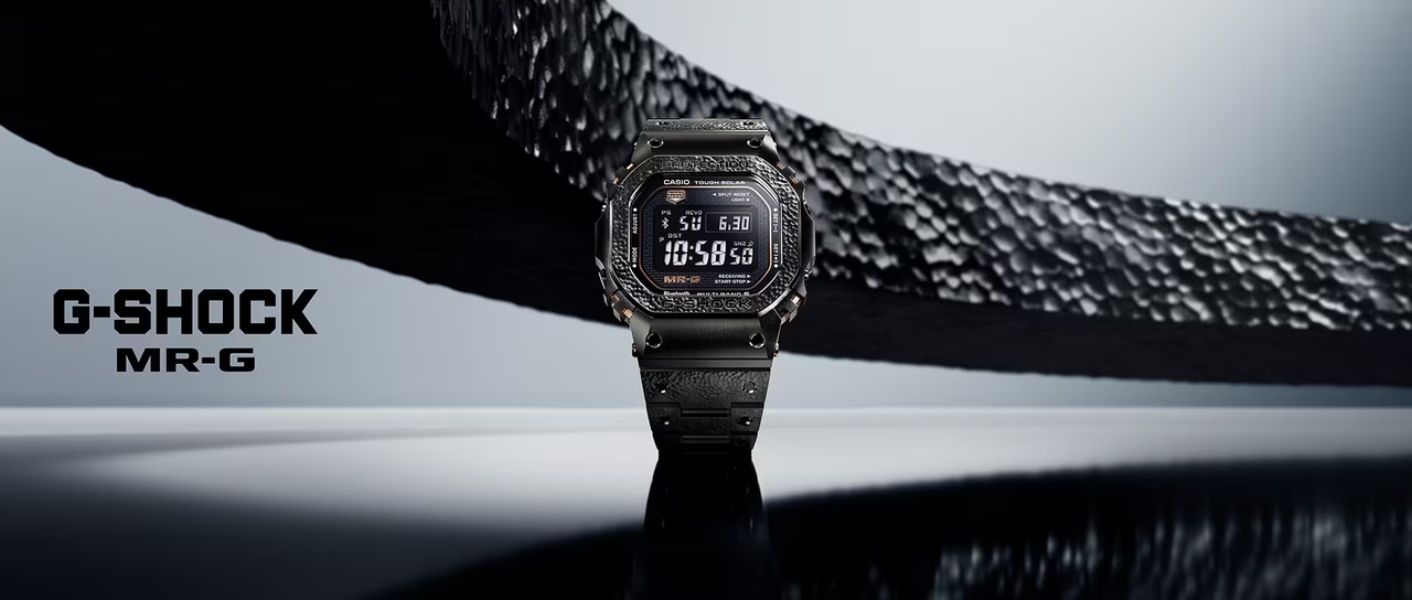G-SHOCK MRG-B5000HT Jam Tangan Premium dengan Sentuhan Seni Tsuiki Jepang