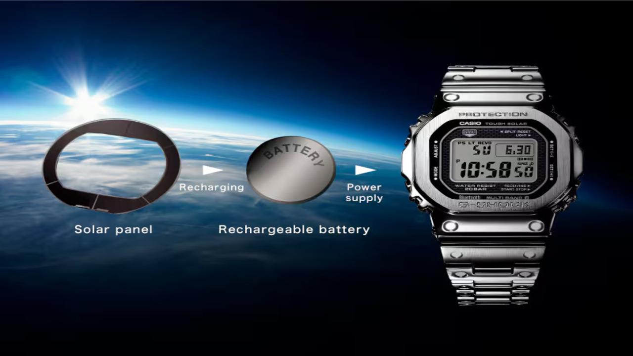Mengenal Teknologi Solar dan Radio-Control pada Jam Tangan Casio