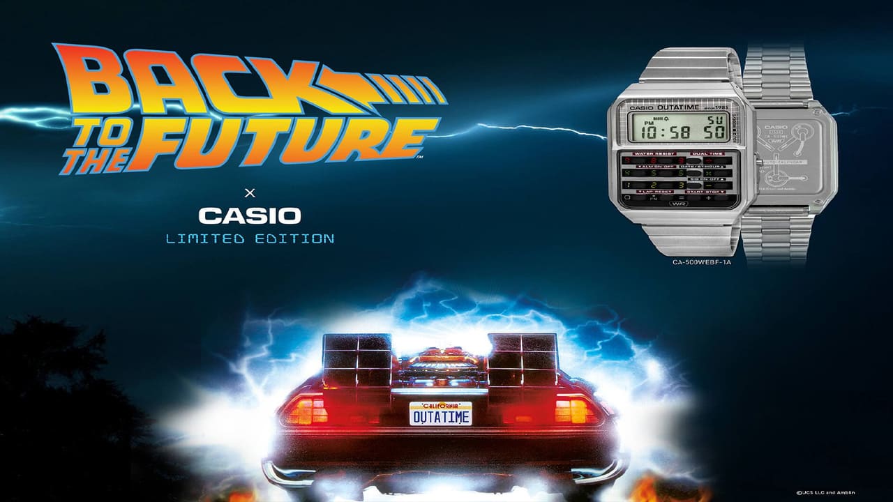 Casio Hadirkan Jam Kalkulator Retro Bertema Back to the Future