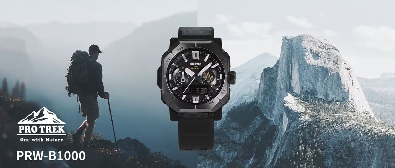Casio Pro Trek PRW-B1000 Jam Petualang Tangguh dengan Triple Sensor Canggih