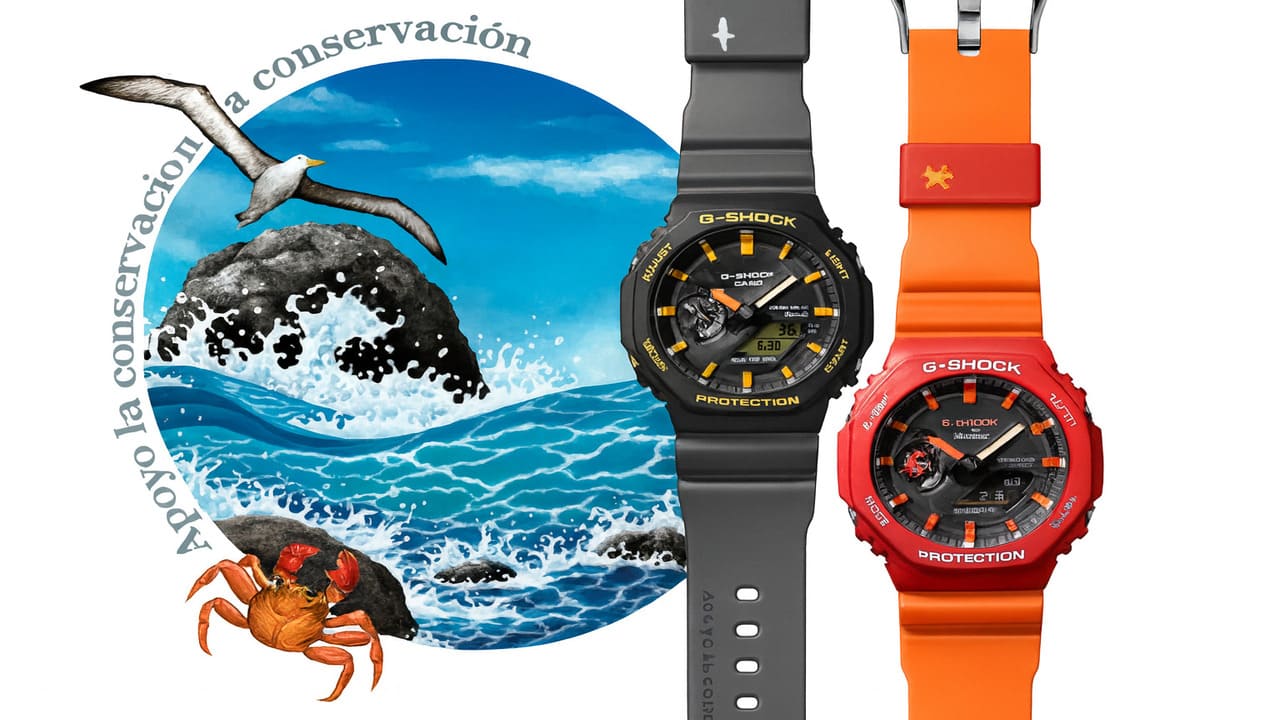 Casio Siap Rilis G-Shock GA-B2100DF, Kolaborasi Eksklusif Bersama Charles Darwin Foundation