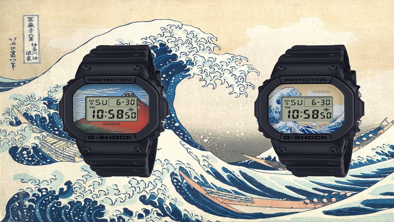 G-Shock DW5600KH Hokusai Resmi Rilis di AS, Koleksi Ikonik untuk Pecinta Seni Jepang