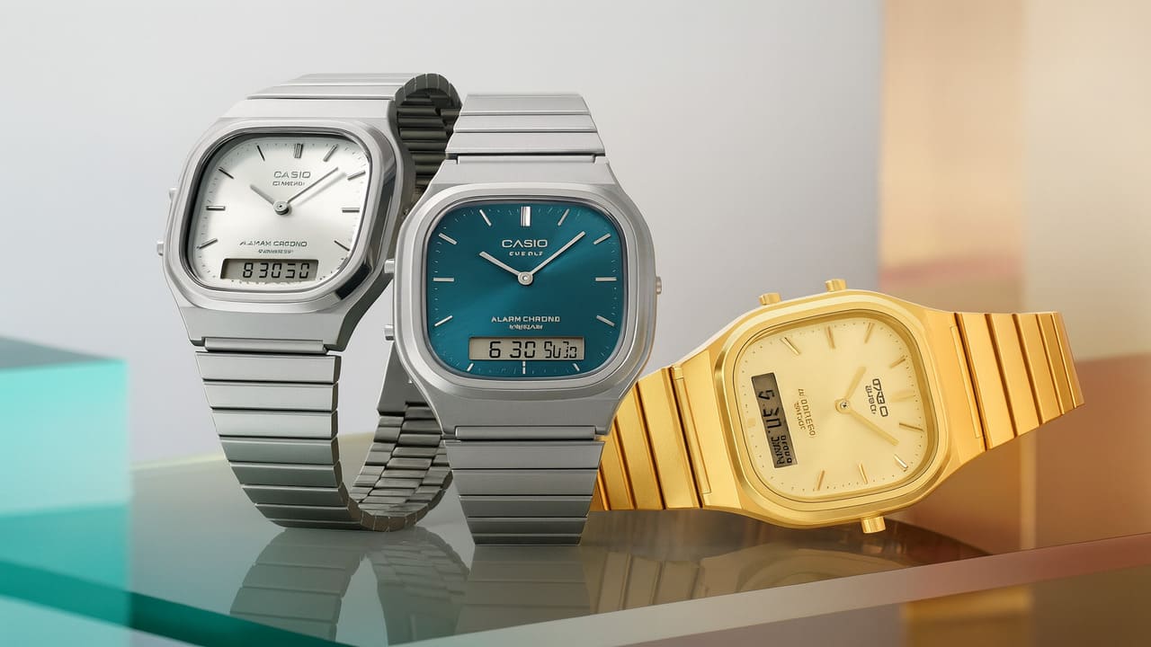 Koleksi Baru! Casio Vintage AQ-240 Hadir dalam 3 Warna Elegan dan Fungsional